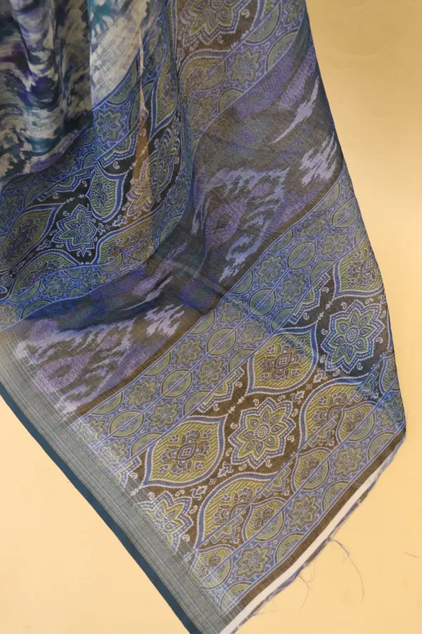 LINEN_FABRIC_DIGITAL_PRINT_SAREE